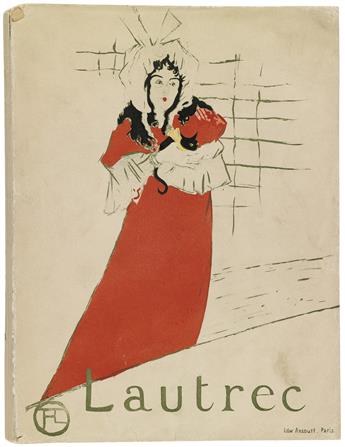 MAURICE JOYANT (1864-1930). HENRI DE TOULOUSE - LAUTREC. Two volumes. 1927. 10x7 inches, 25x19 cm. H. Floury, Paris.